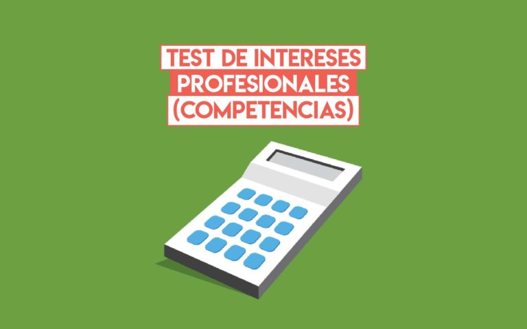 Test de intereses profesionales (competencias)
