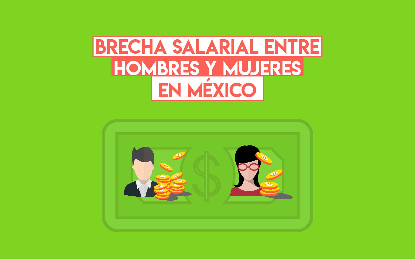 brecha salarial mexico hombres mujeres
