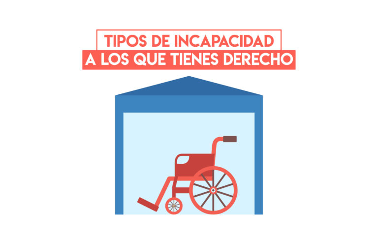 Tipos de incapacidad a los que tienes derecho